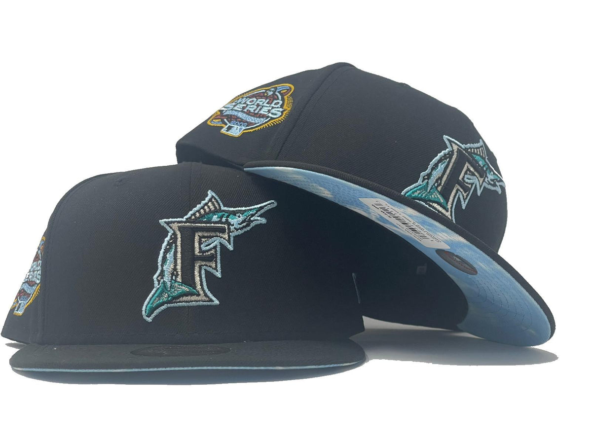 New Era Florida Marlins World Series 2003 Pinstripe Heroes Elite Edition  59Fifty Fitted Hat