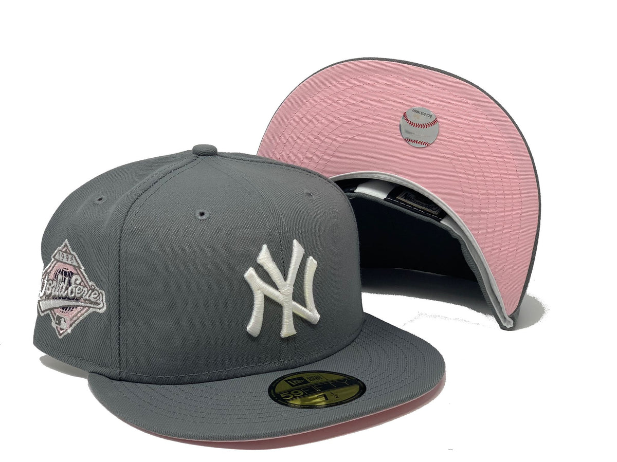 NEW YORK YANKEES 1996 WORLD SERIES RED GRAY BRIM NEW ERA FITTED HAT –  Sports World 165