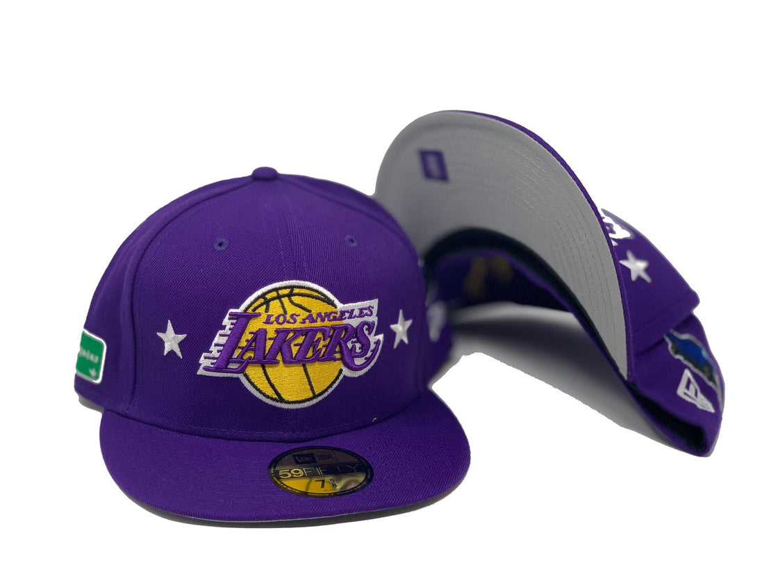 Purple Los Angels Lakers NBA City Transit Collection By New Era