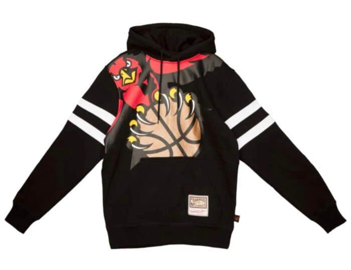 MITCHELL AND NESS BIG FACE 2.0 ATLANTA HAWKS FLEECE HOODIE