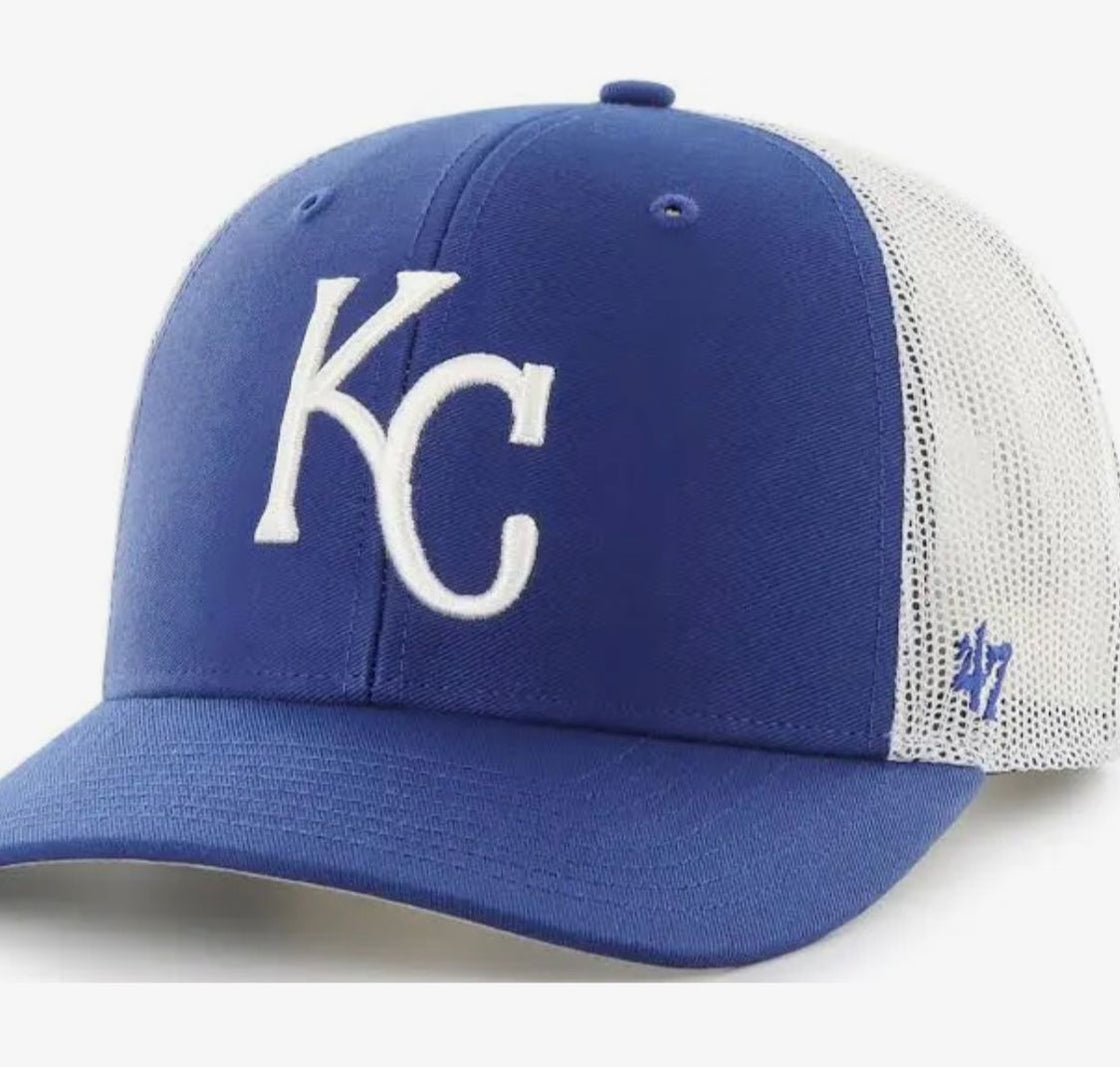 KANSAS CITY ROYALS 47 MLB TRUCKER HAT