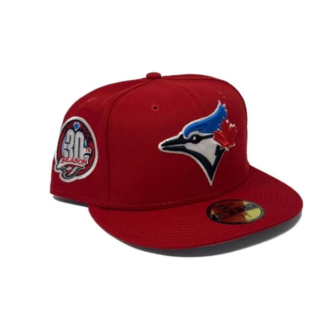 Men's Toronto Blue Jays New Era Red 2023 Fourth of July Low Profile 59FIFTY  Fitted Hat
