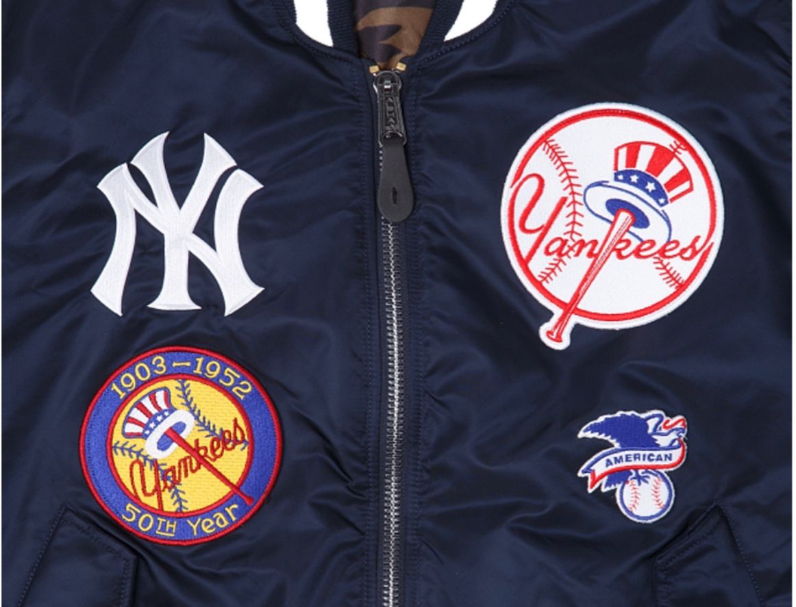 New Era New York Yankees Reversible Bomber Jacket