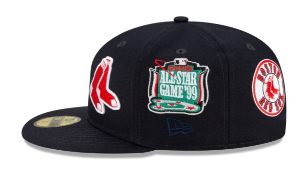 Black Boston Red Sox Patch Pride 59FIFTY New Era Fitted Hat