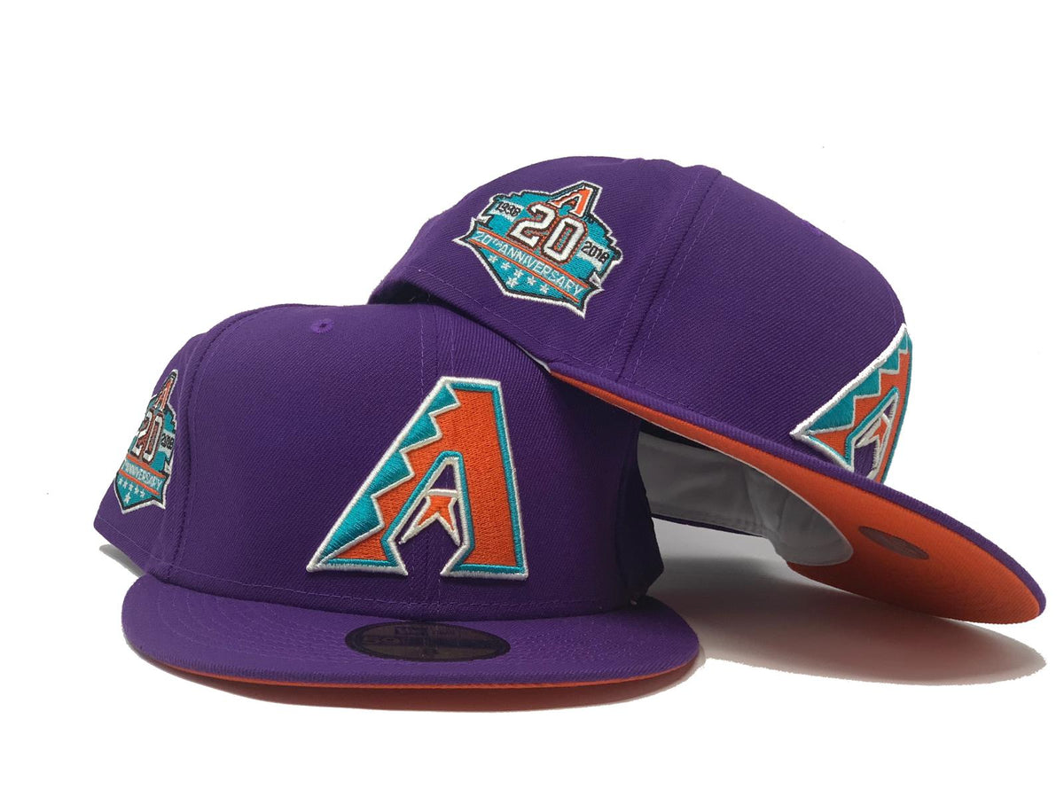 ARIZONA DIAMONDBACKS CITY CONNECT SERPENTINE LOGO LAVENDER BRIM NEW ER –  Sports World 165