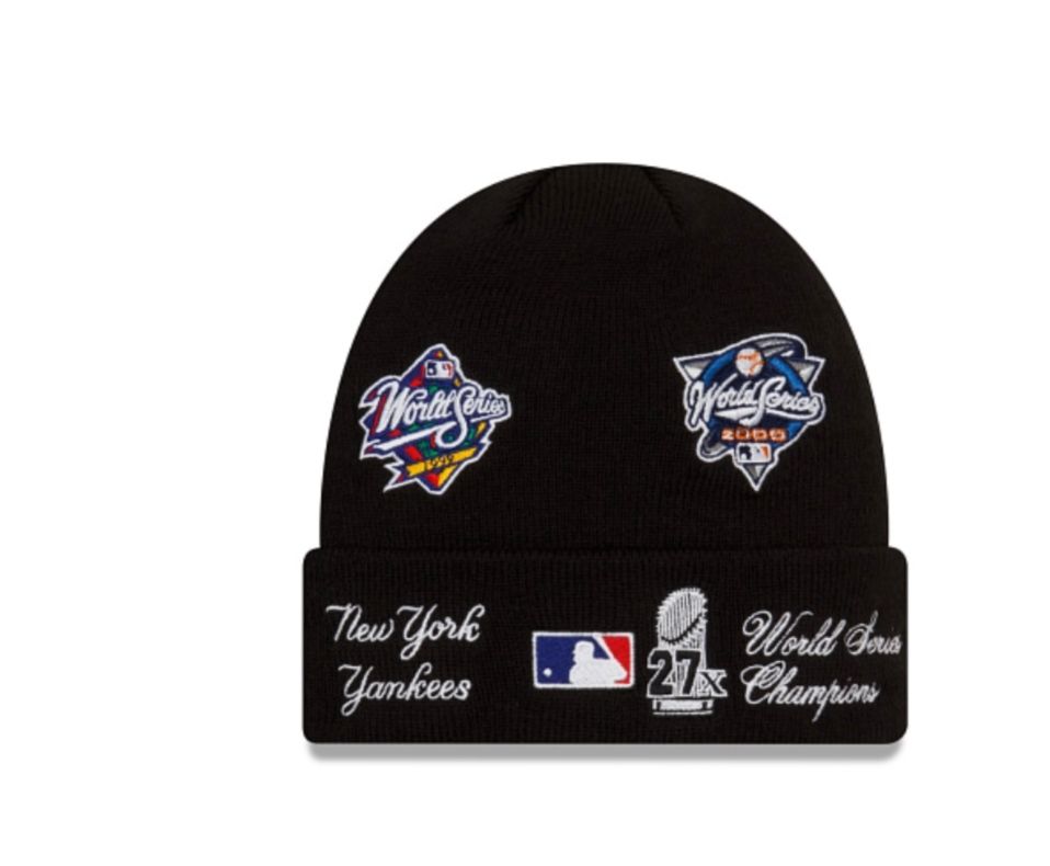 New York Yankees Championship Cuff Knit - Sports World 165