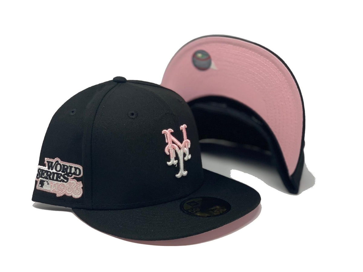 Black New York Mets 1986 World Series Paint Drip New Era Snapback – Sports  World 165