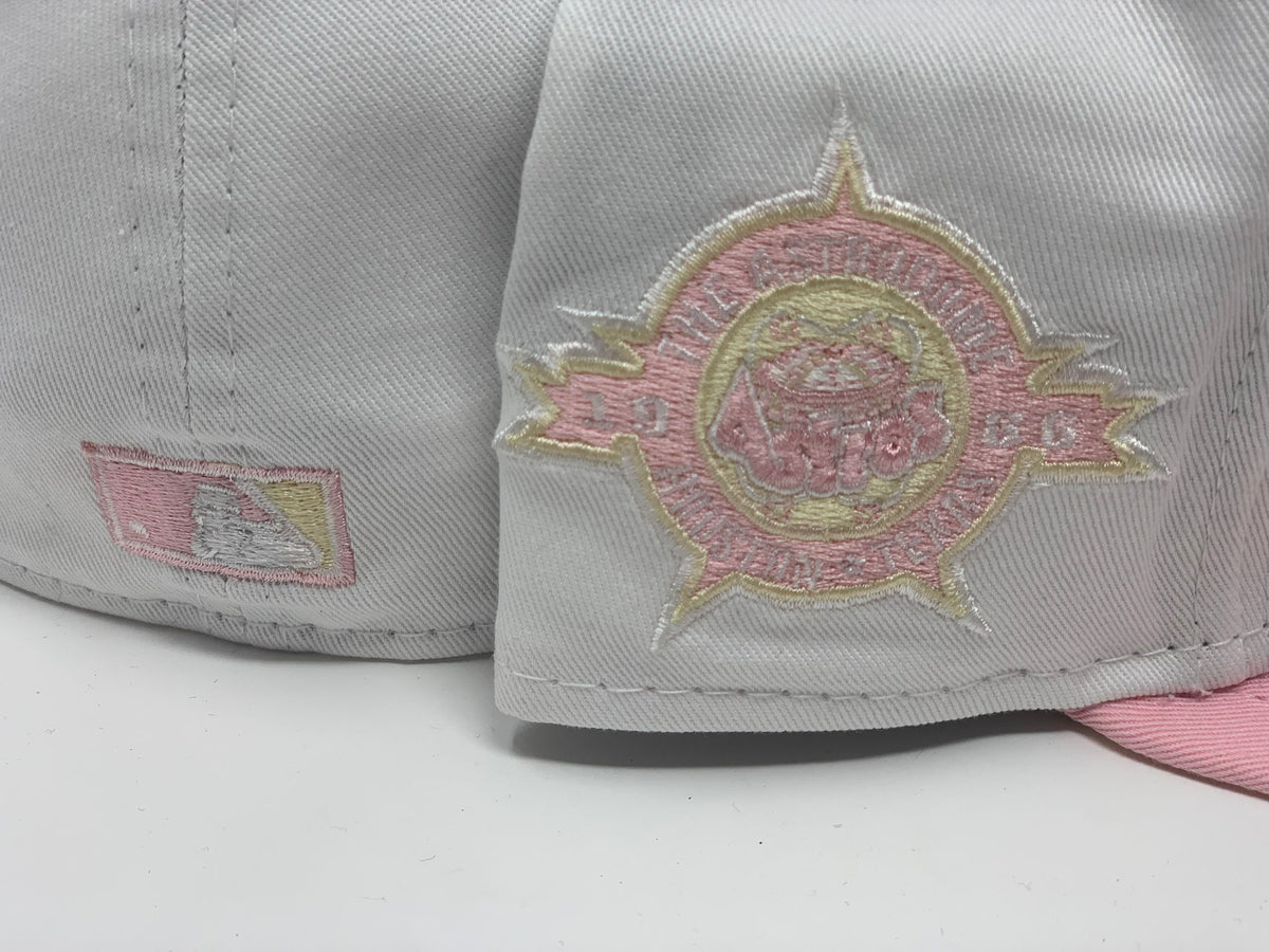 Houston Astros " Angel Slices" Butter Popcorn Brim New Era Fitted Hat