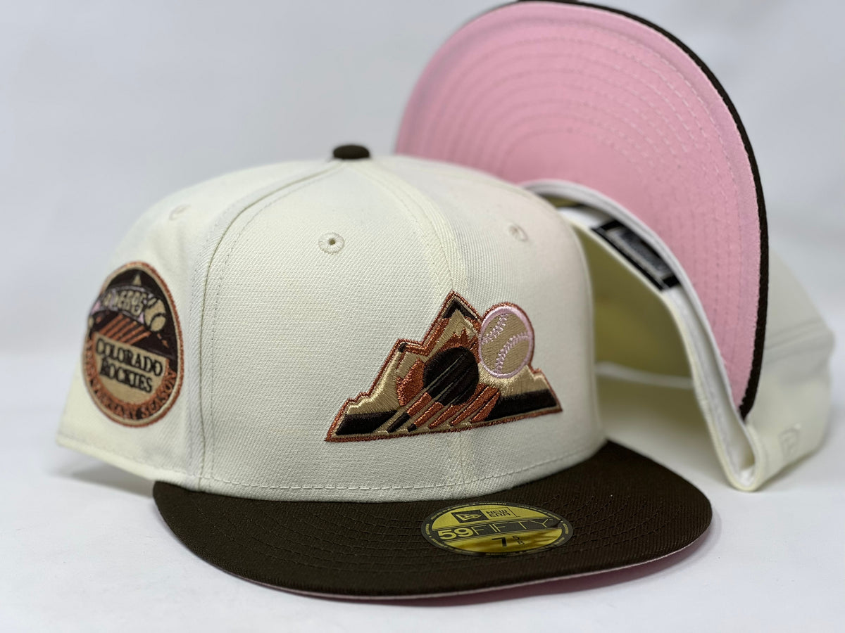 COLORADO ROCKIES 20TH ANNIVERSARY NEAPOLITAN ICE-CREAM PINK BRIM