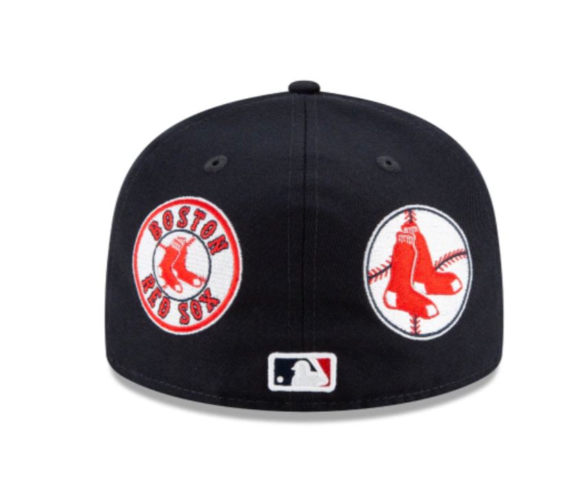 Black Boston Red Sox Patch Pride 59FIFTY New Era Fitted Hat