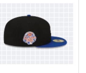 New York Mets (Black) (2000 Subway Series) New Era 59FIFTY Fitted (Grey BRIM)