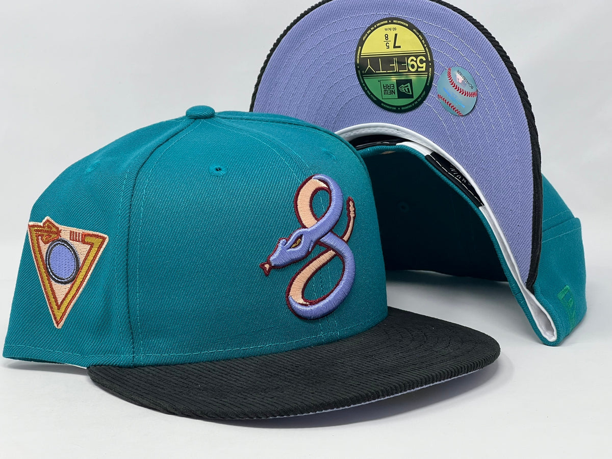 ARIZONA DIAMONDBACKS CITY CONNECT SERPENTINE LOGO AQUA BLACK