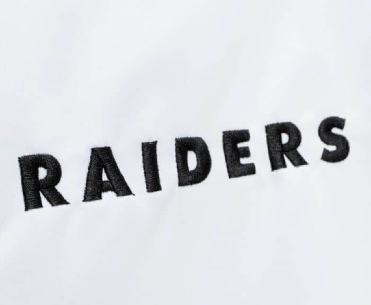 Las Vegas Raiders City Connect Mitchell and Ness Lightweight Satin Jacket