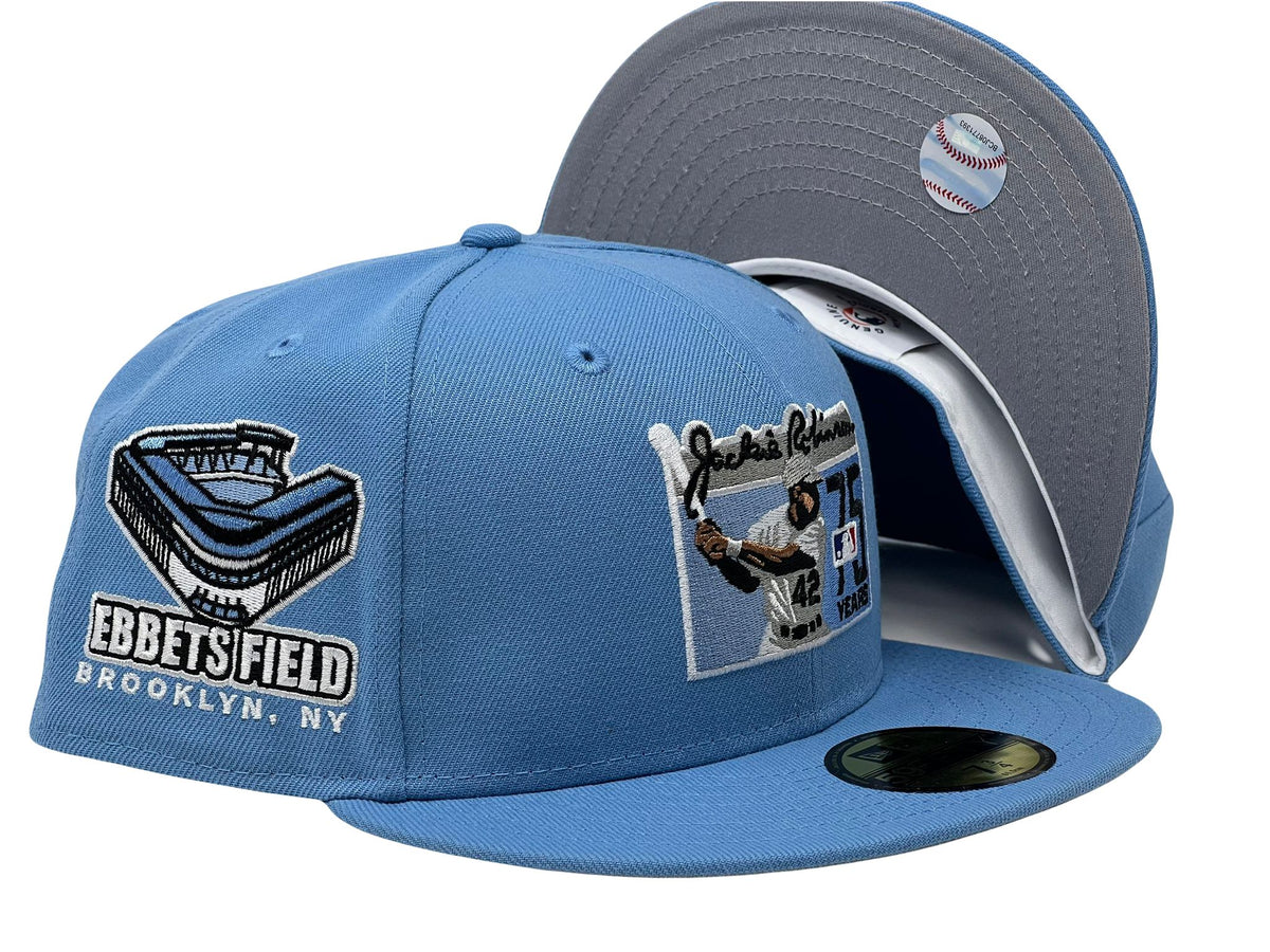 Brooklyn Dodgers Jackie Robinson 75th Anniversary New Era Fitted Hat –  Sports World 165