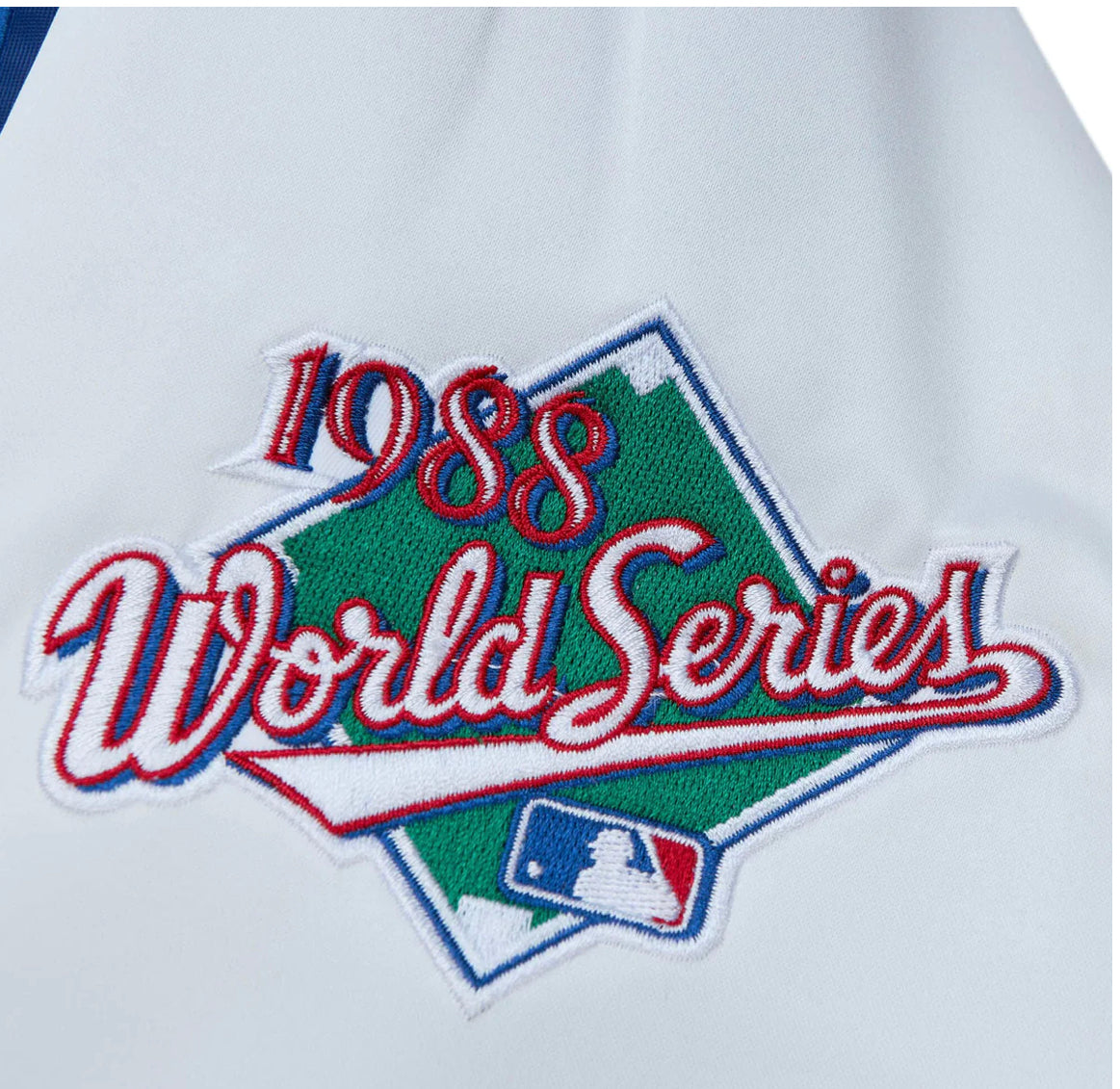 Los Angeles Dodgers City Collection Mitchell and Ness Lightweight Satin Jacket