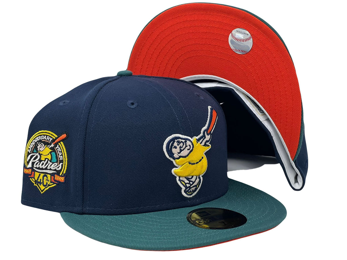 San Diego Padres 40th Anniversary " Galaxy part 2" Orange Brim 59Fifty New Era Fitted Hat