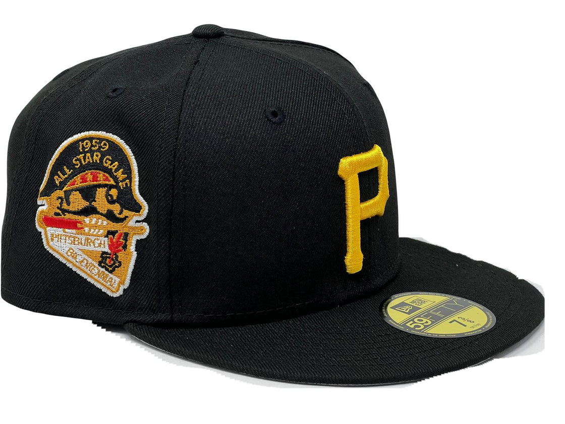 Pittsburgh Pirates 1959 All Star Game Gray Brim New Era Fitted Hat