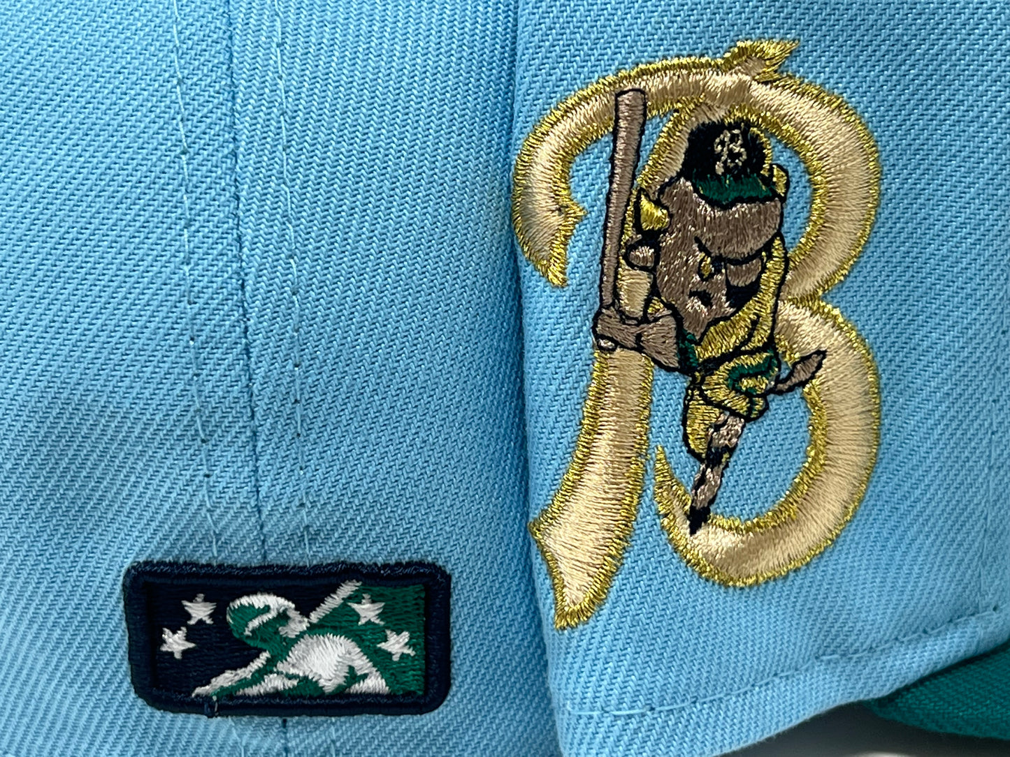 Buffalo Bisons "Sunrise Pack" Camel Brim New Era Fitted Hat