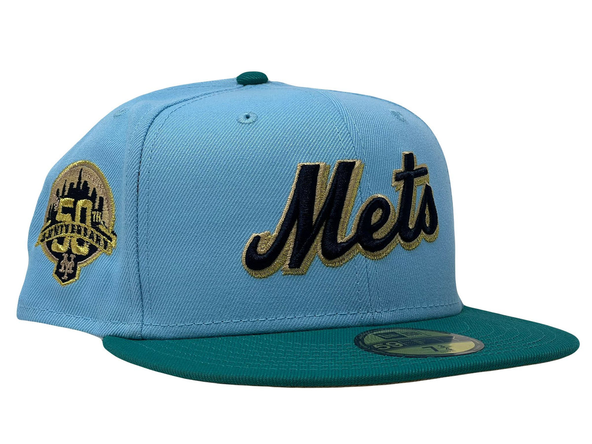 NEW YORK METS 50TH ANNIVERSARY SUNRISE PACK' CAMEL BRIM NEW ERA FITTE –  Sports World 165