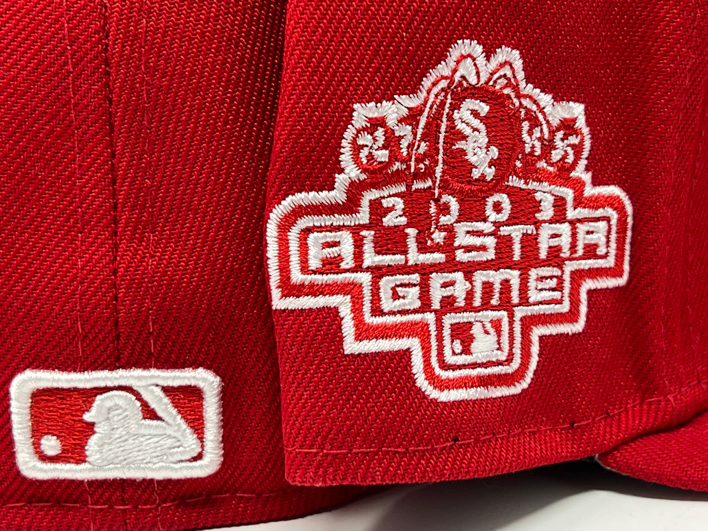 Chicago White Sox 2003 All Star Game Red Gray Brim New Era Fitted Hat
