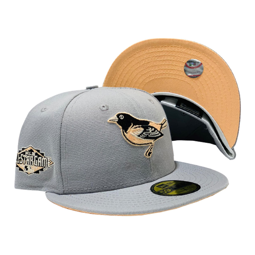 Baltimore Orioles Angry Bird Snapback (Eggshell)