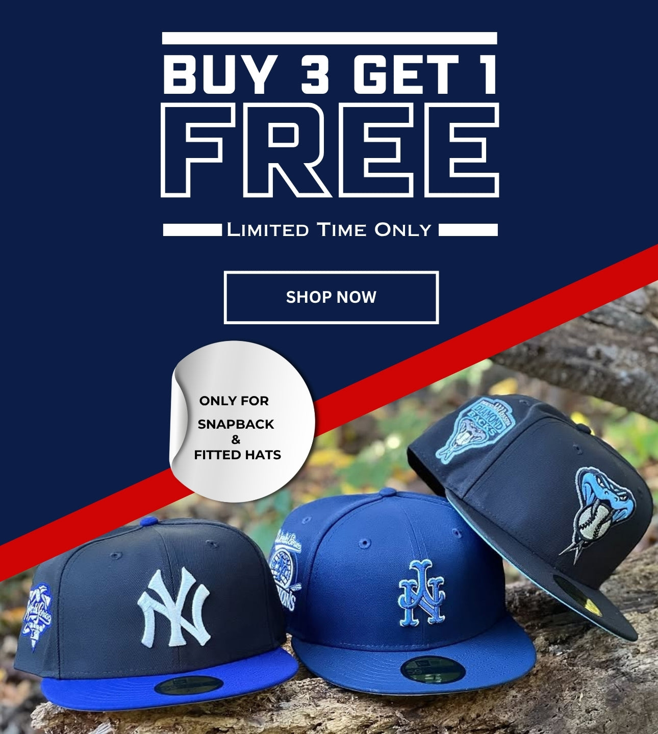 Buy 3 Get 1 Free! 
