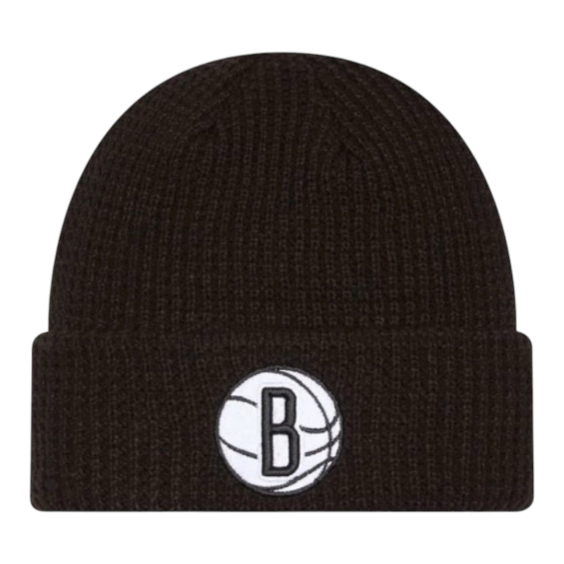 The Brooklyn Nets Waffle Skull  Knit Beanie