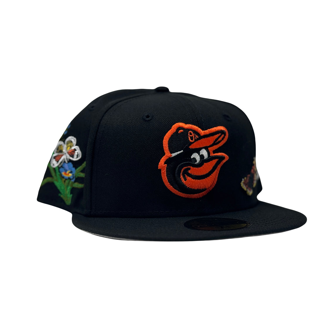 Baltimore Orioles Butterfly Garden New Era Fitted Hats-Sports World NY