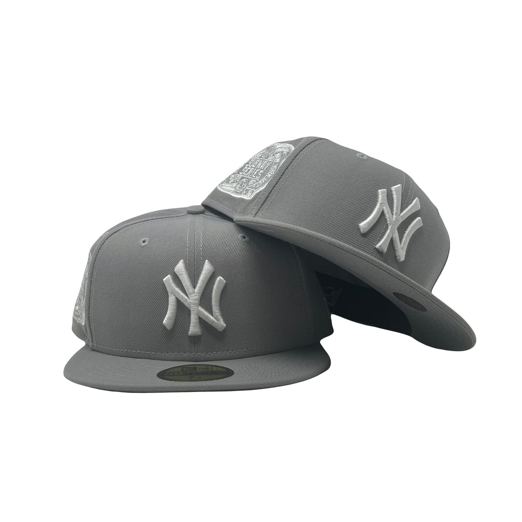 New York Yankees Subway Series Light Gray New Era Fitted Hat