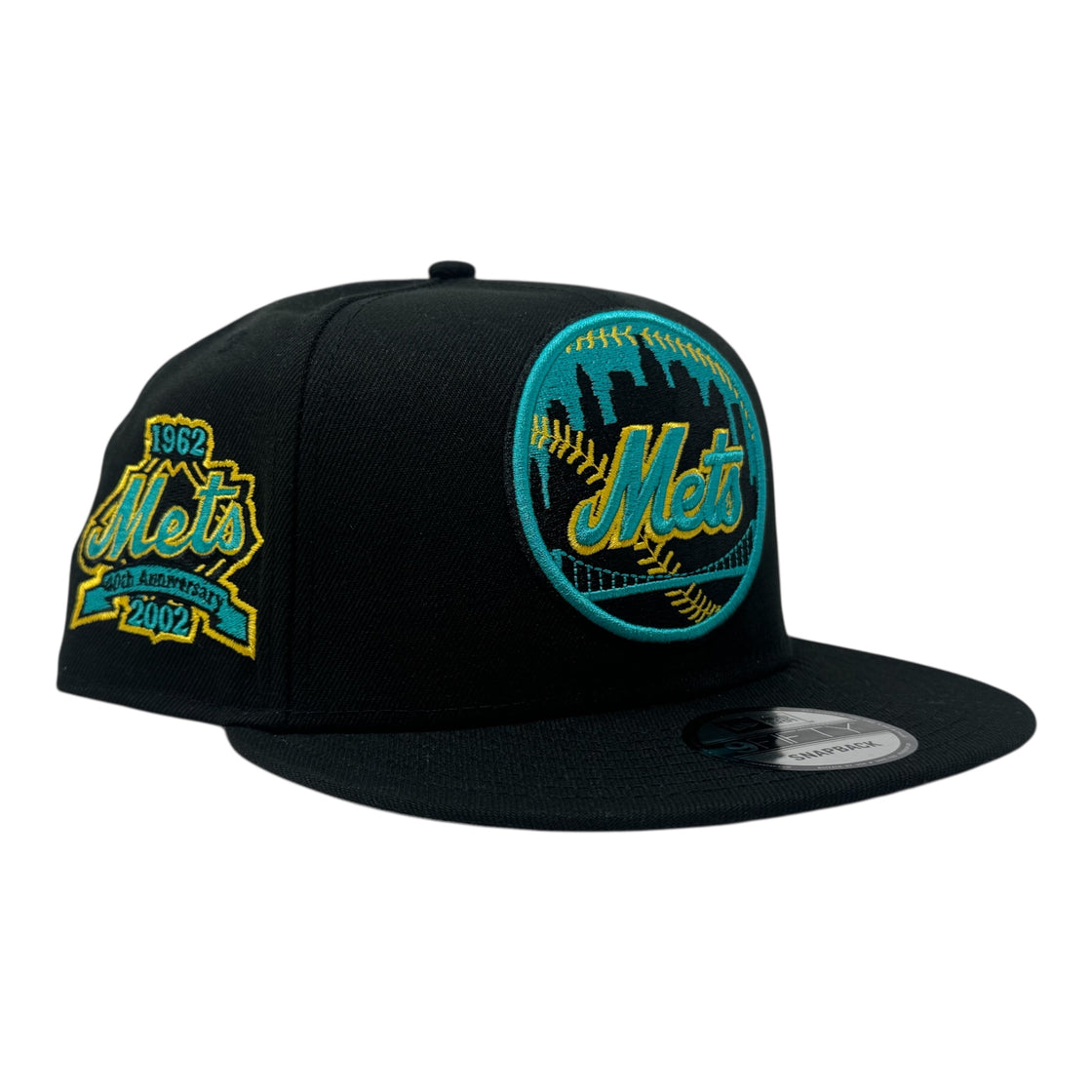 New York Mets 1962- 2002 Anniversary patch  Snapback Hat to Match Gamma 11