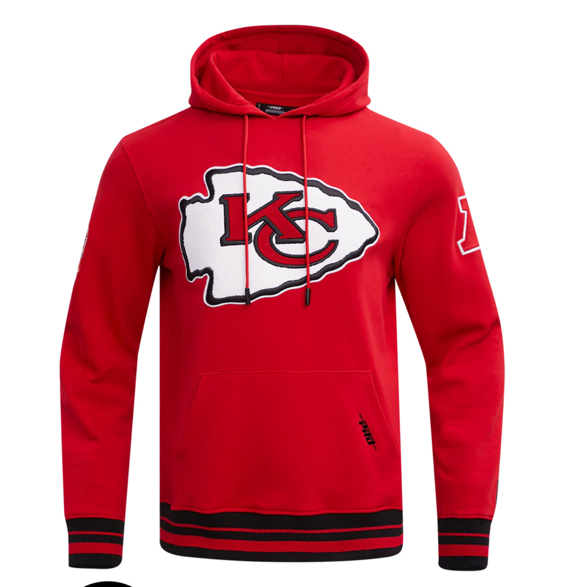 NFL Kansas City Chiefs RETRO CLASSIC Men's Red Pro Standard Hoodie