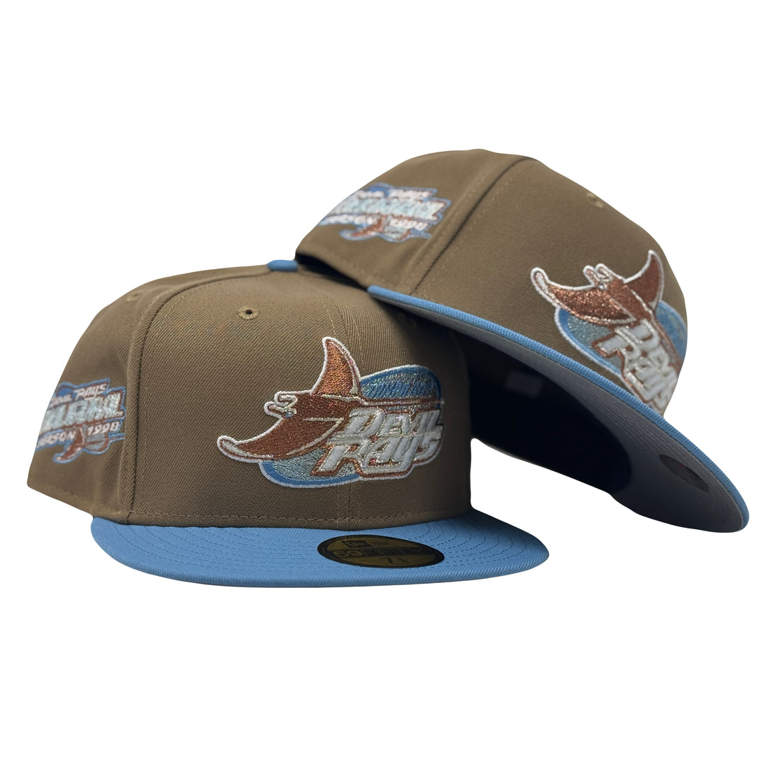 Tampa Bay Devil Rays 1998 Inaugural Season  Fitted Hat