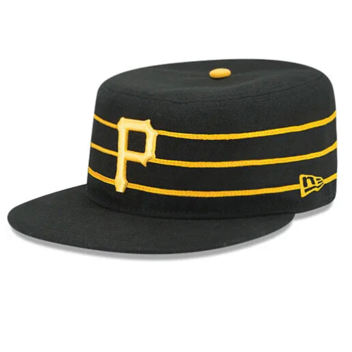 Pittsburgh Pirates Black Pillbox AC 59Fifty New Era Fitted Hat