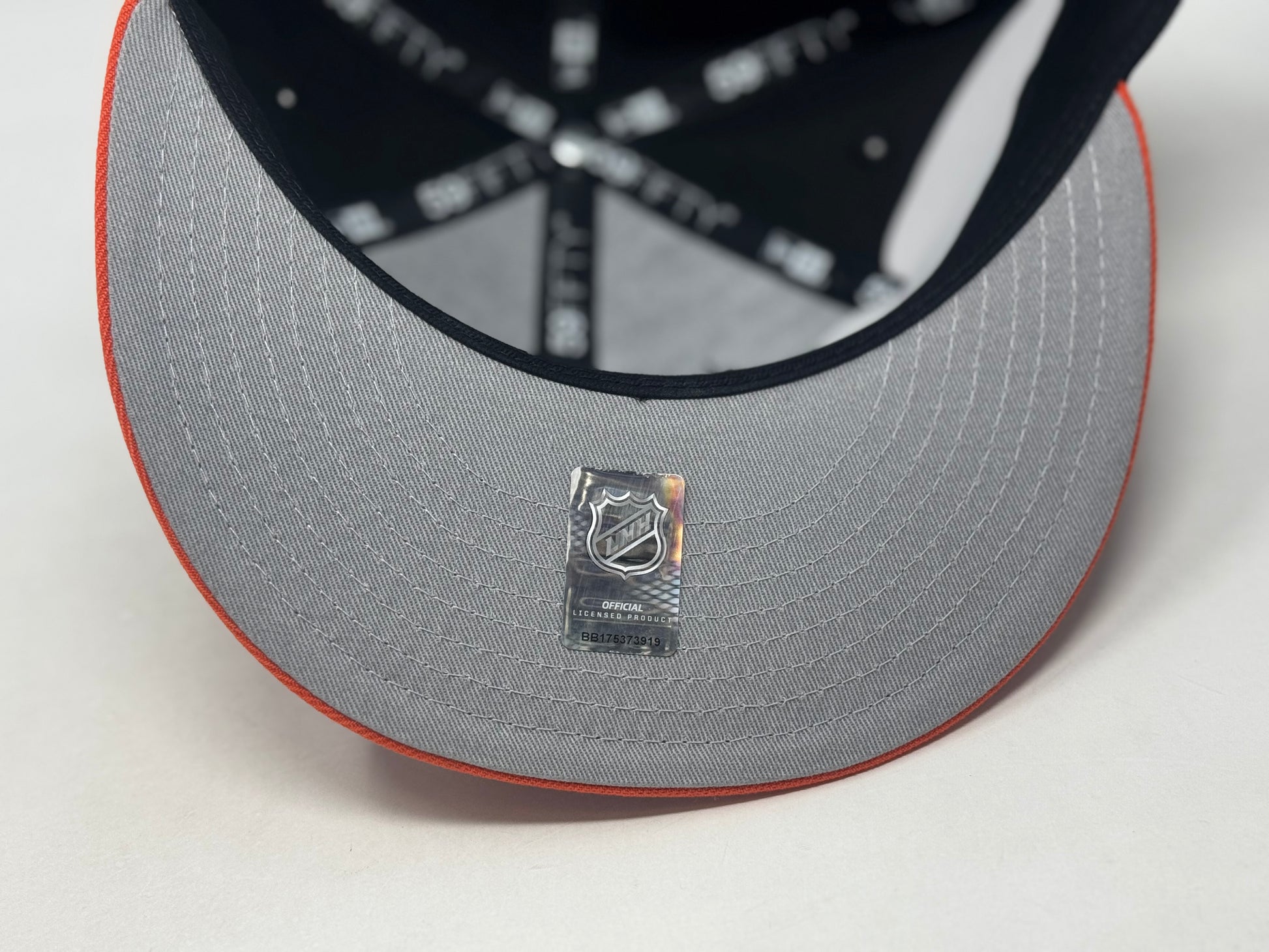 Anaheim Ducks Stanley Cup Champions Fitted Hats-Black Orange