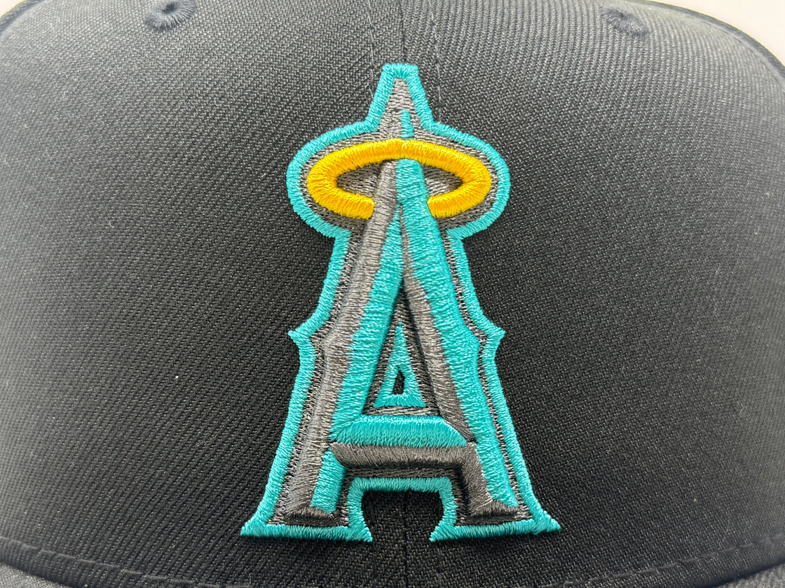 Los Angeles Angels 35th Anniversary Fitted Hats to Match Gamma 11
