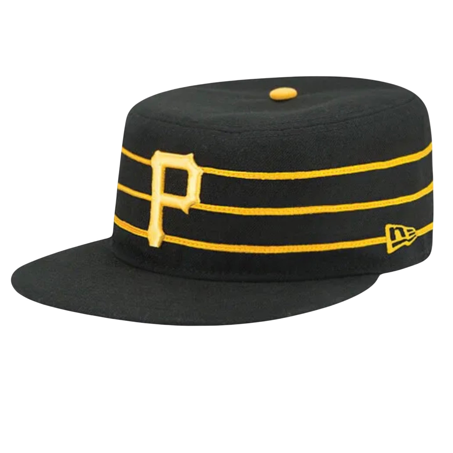 Pittsburgh Pirates Black Pillbox AC 59Fifty New Era Fitted Hat