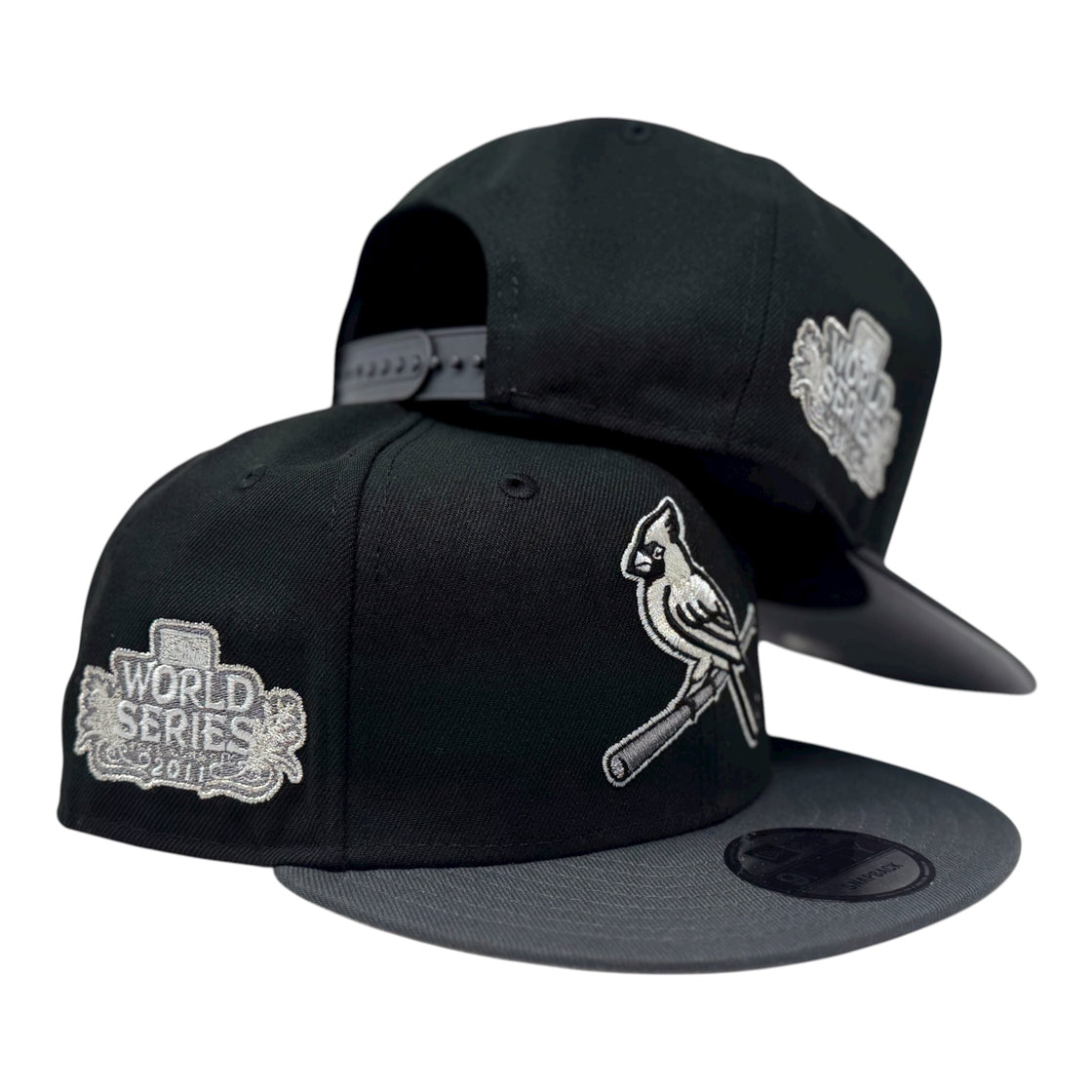 St. Louis Cardinals 2011 World Series Champions New Era Snapback-Black/Gray