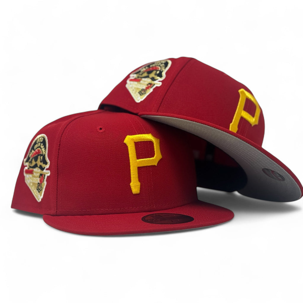 Pittsburgh Pirates 1959 All Star Game 59Fifty New Era Fitted Hats-Red