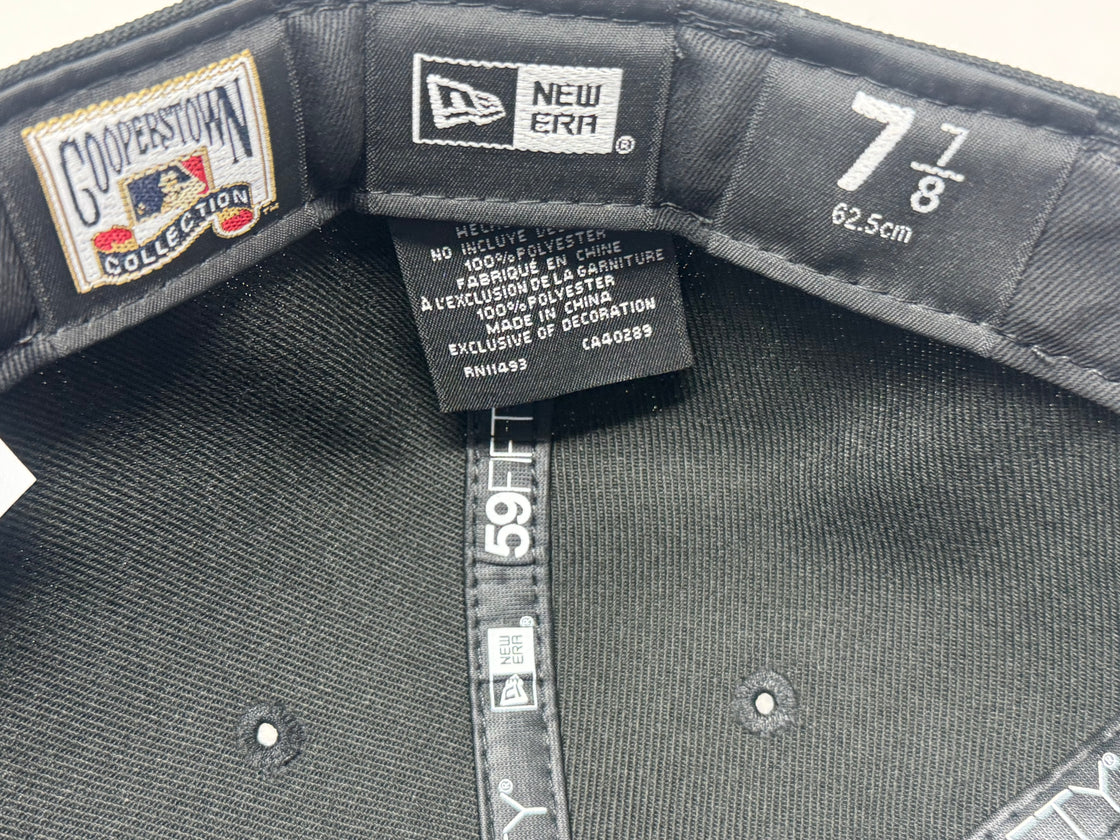 Los Angeles Angels 35th Anniversary New Era Fitted Hats-Black Olive