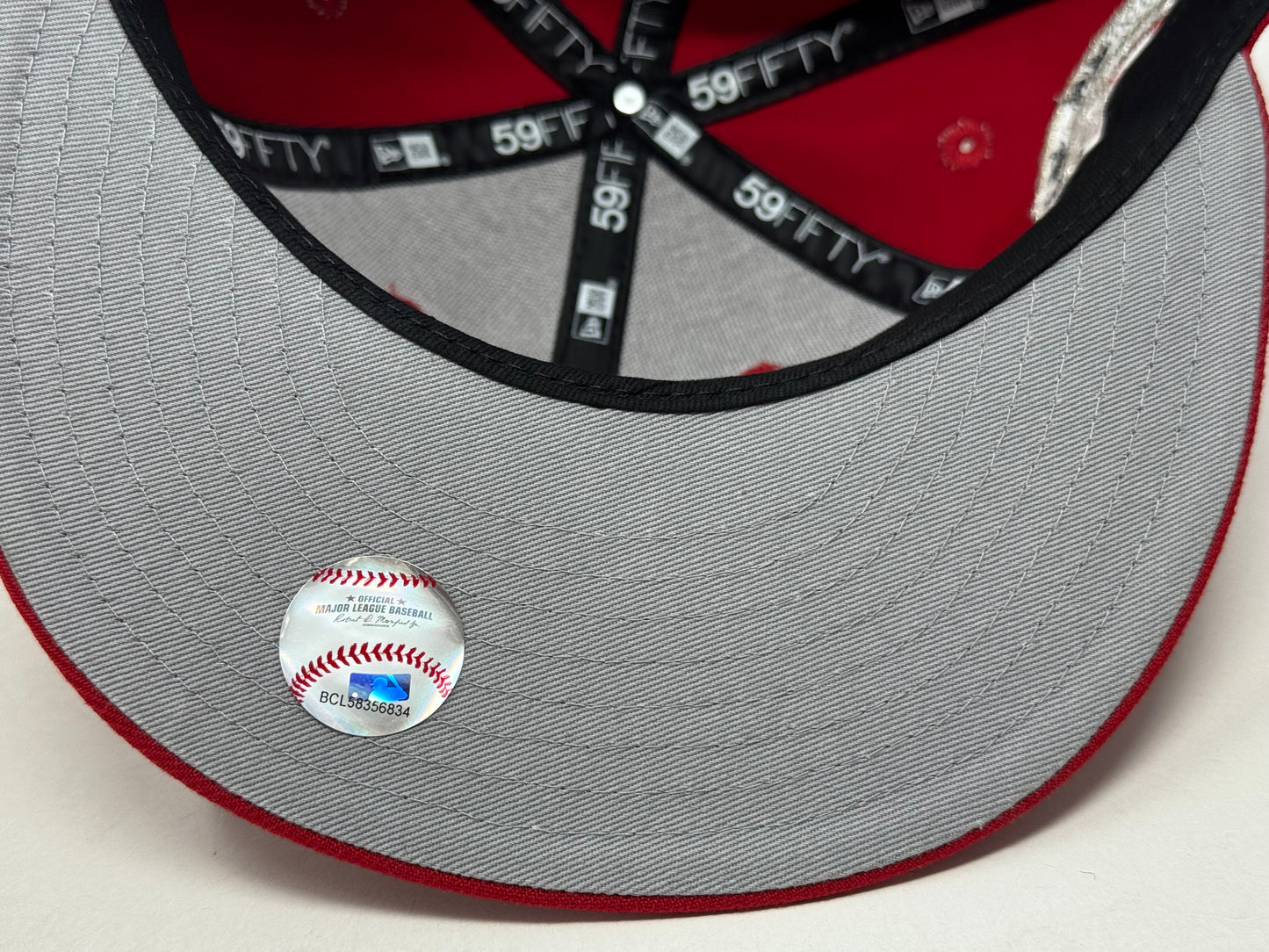 Baltimore Orioles 30th Anniversary 59Fifty New Era Fitted Hat-Red