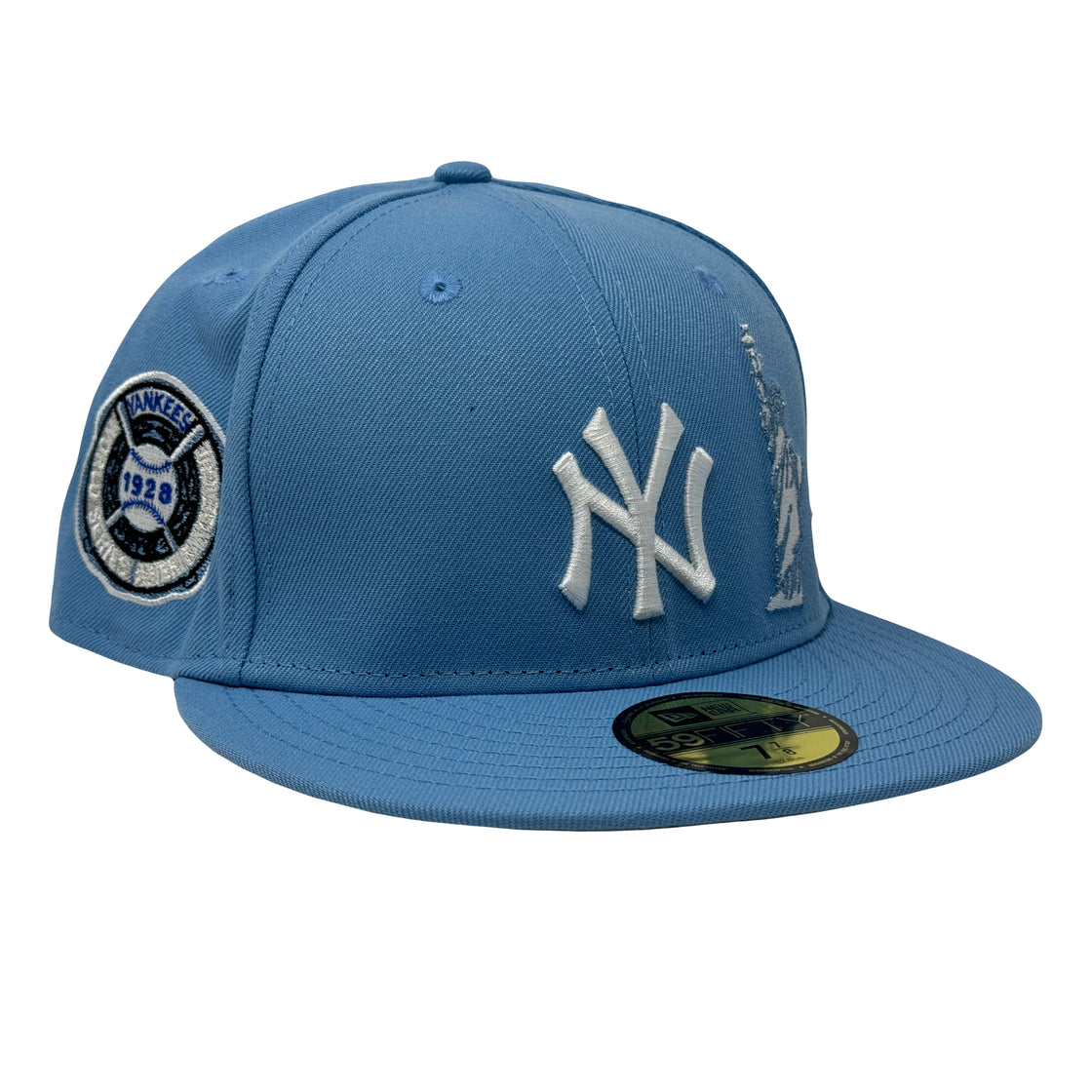 New York Yankees 1928 World Series Sky Blue 59Fifty New Era Fitted Hat