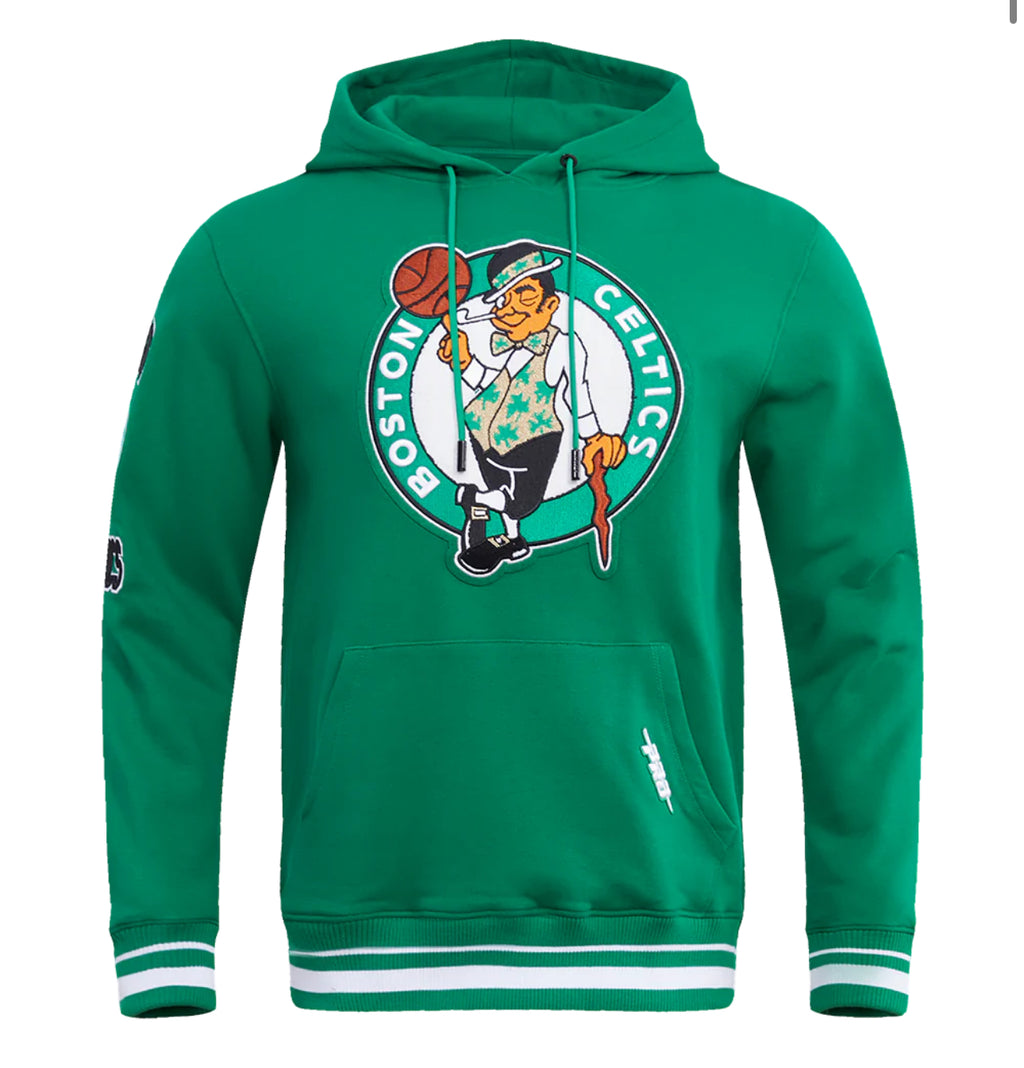 Boston Celtics Pro Standard Kelly Green Retro Classic Pullover Men's Hoodie