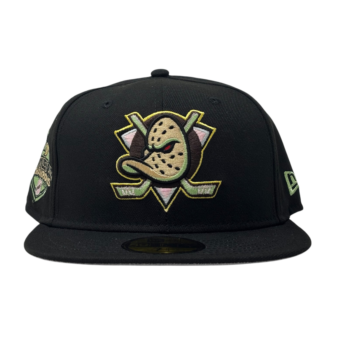 Anaheim Ducks Stanley Cup Champions 59Fifty New Era Fitted Hats-Black