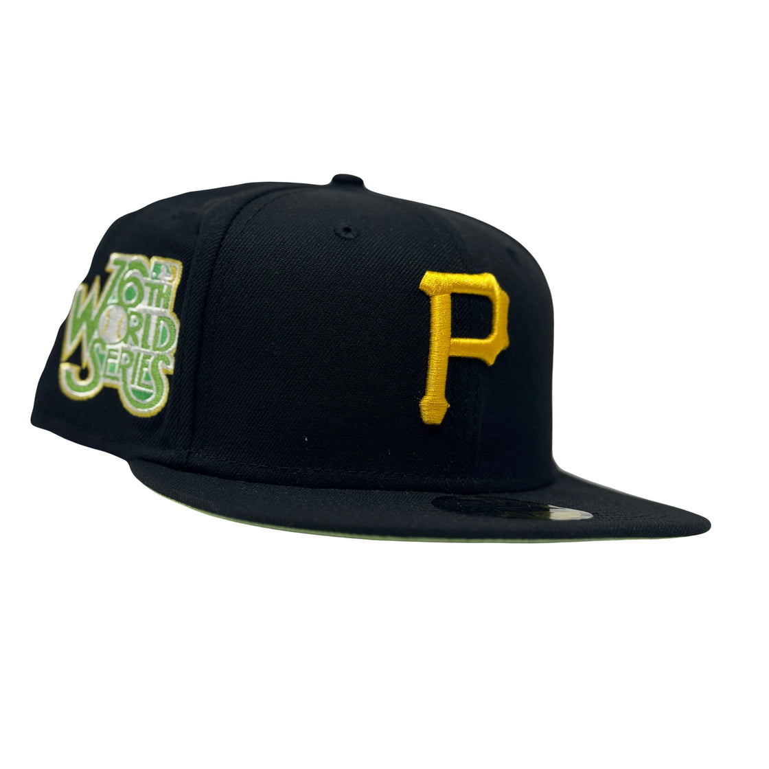 Pittsburgh Pirates 1979 World Series Light Green Brim Fitted Hats