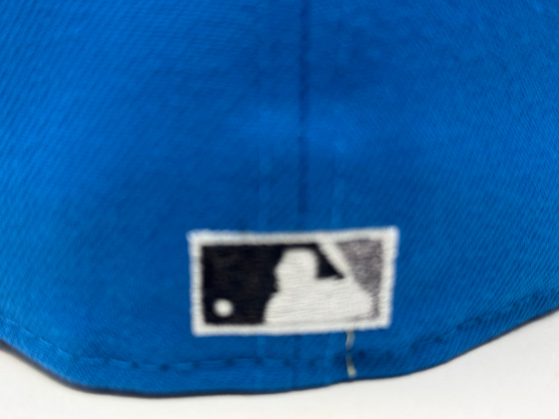 Los Angeles Angels 35th Anniversary Fitted Hats-Cerulean Blue