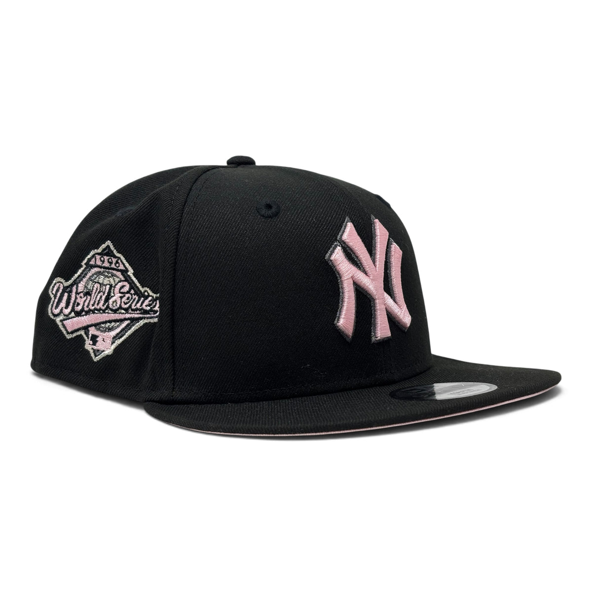 New York Yankees 1996 World Series New Era Kids Snapback Black/Pink Hat