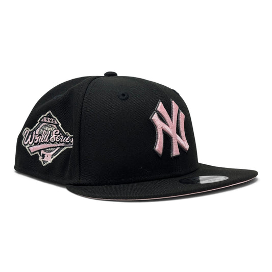 New York Yankees 1996 World Series New Era Kids Snapback Black/Pink Hat