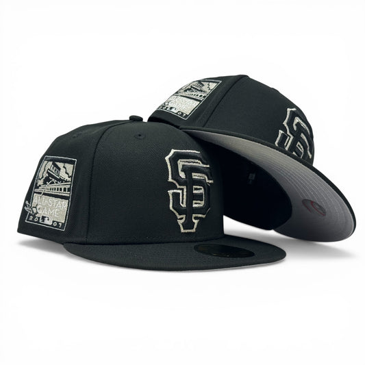 San Francisco Giants 2007 All Star Game 59Fifty New Era Fitted Hats-Black