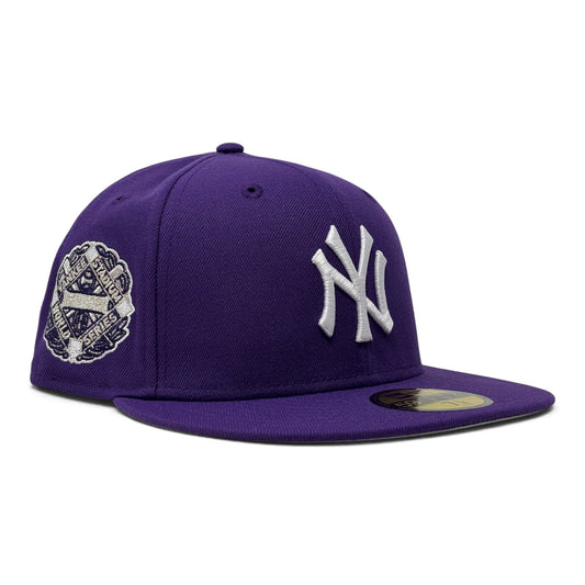 New York Yankees 1939 World Series 59Fifty New Era Fitted Hat-Purple