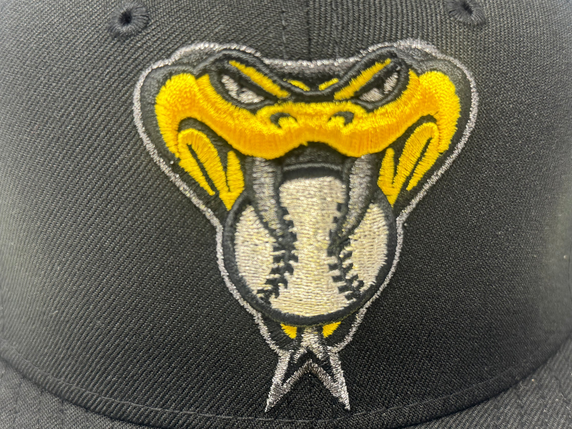 Arizona Diamondbacks 1998 Inaugural Season Fitted Hats-Black Yellow